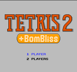 Tetris 2 + Bombliss (Japan) Title Screen